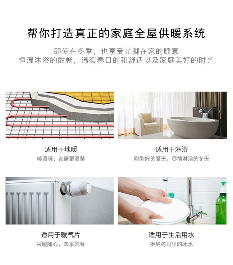 博世（BOSCH）壁挂炉 进口新欧洲之星 两用炉 家用（采暖+生活热水） L1P27-WBN6000-24KW