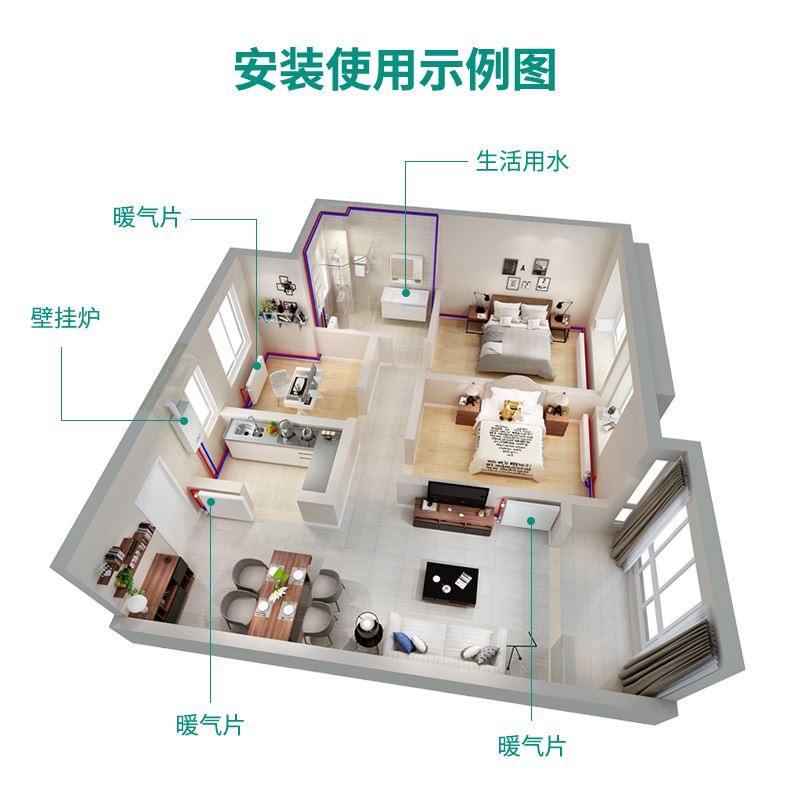 德国威能（Vaillant）壁挂炉 冷凝炉系列 天然气采暖洗浴两用锅炉